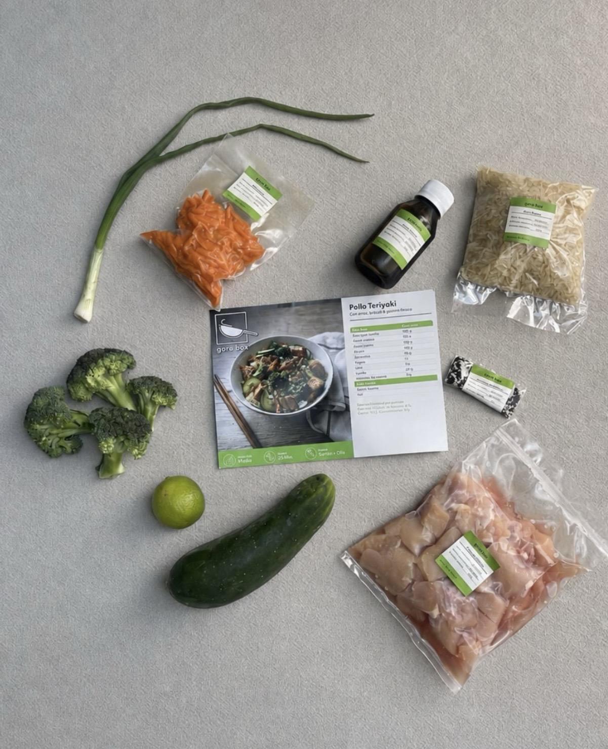 Gora Box - ingredientes para cocinar.