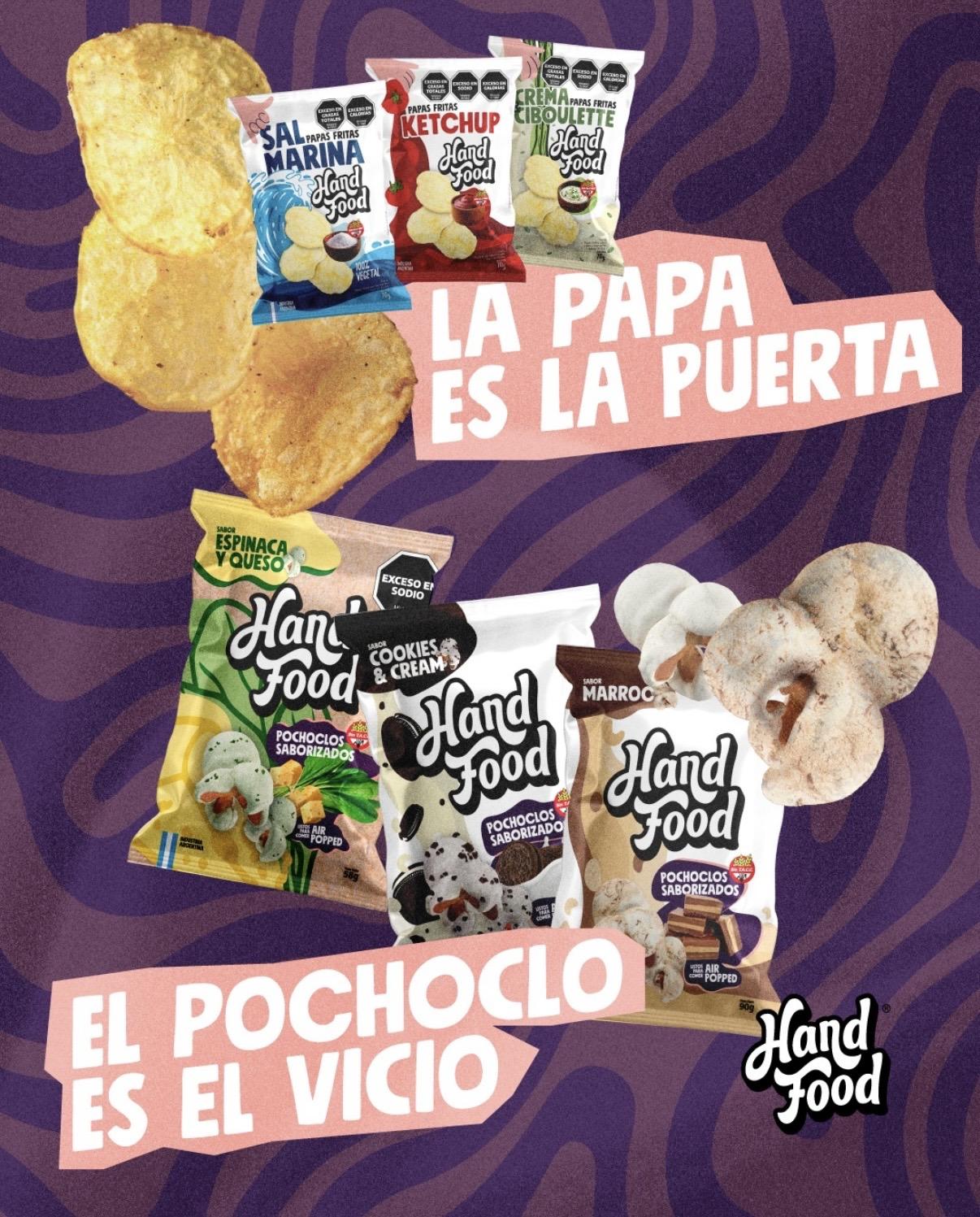 Hand Food - Snacks auténticos para aquellos que quieren descubrir nuevos sabores.