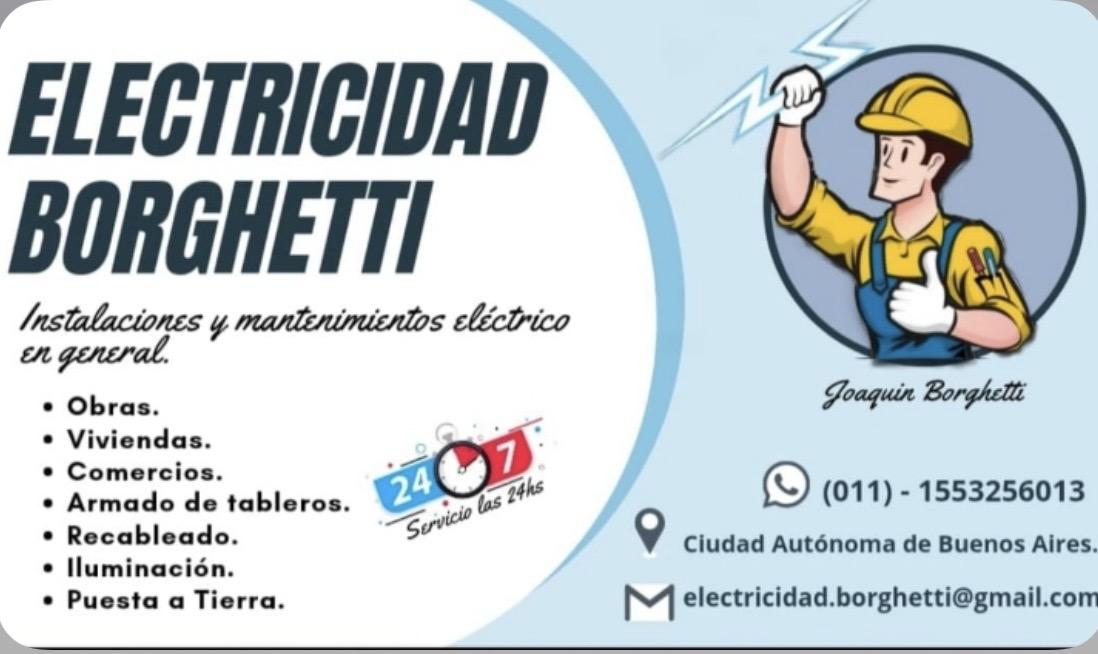 Electricidad Borghetti - electricista matriculado.