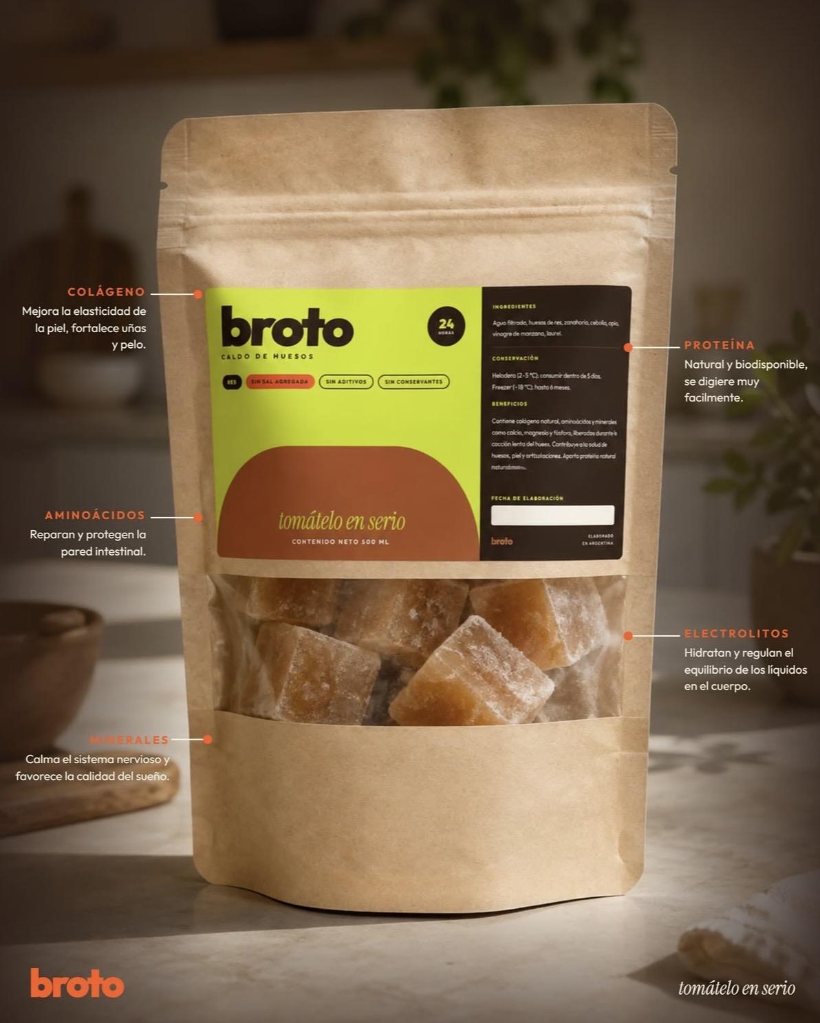 Broto - Caldo de huesos.