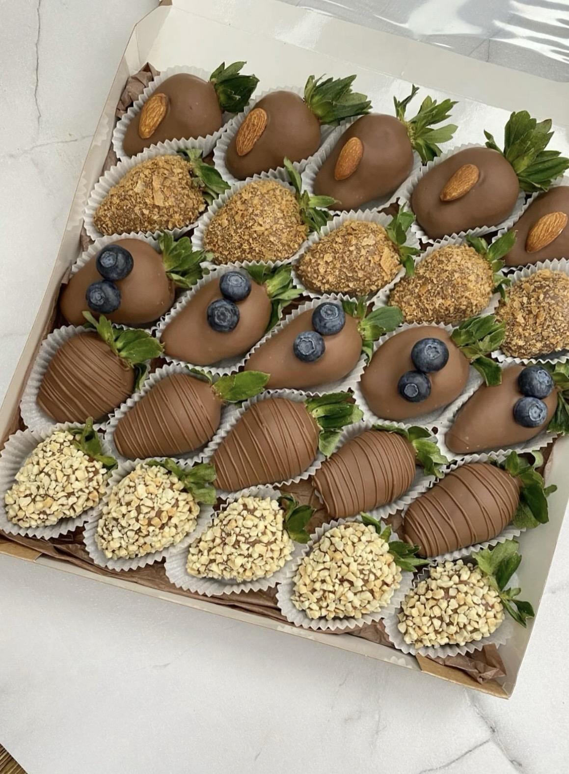 12 Ovejas - Frutillas con Chocolate.